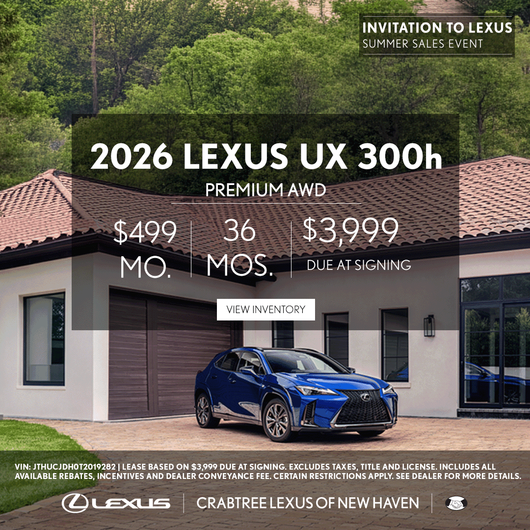 New Vehicle Specials in East Haven | Crabtree Lexus of New Haven