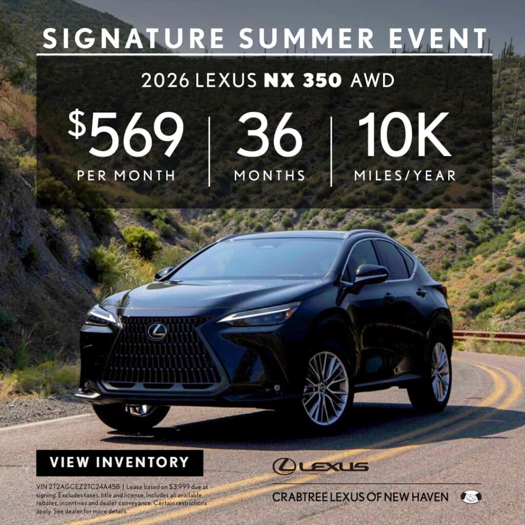 New Vehicle Specials in East Haven | Crabtree Lexus of New Haven