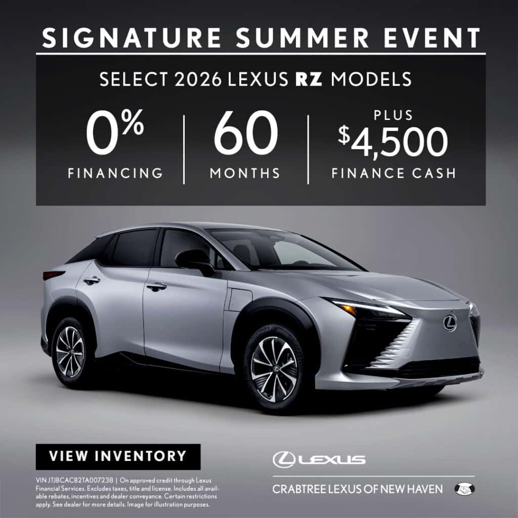New Vehicle Specials in East Haven | Crabtree Lexus of New Haven