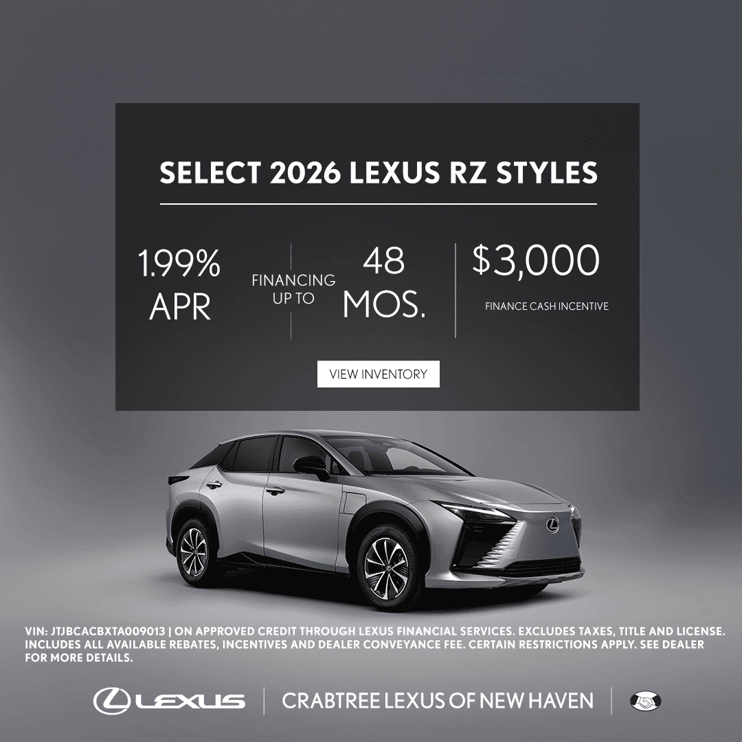 New Vehicle Specials in East Haven | Crabtree Lexus of New Haven