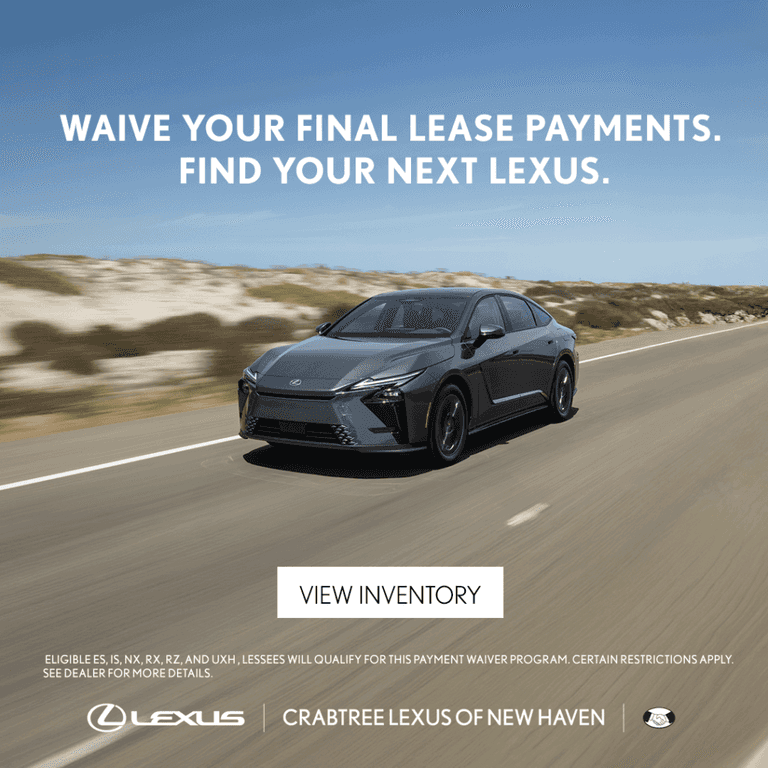 Waive up to 6 lease payments to get into your new Lexus at Crabtree Lexus. 