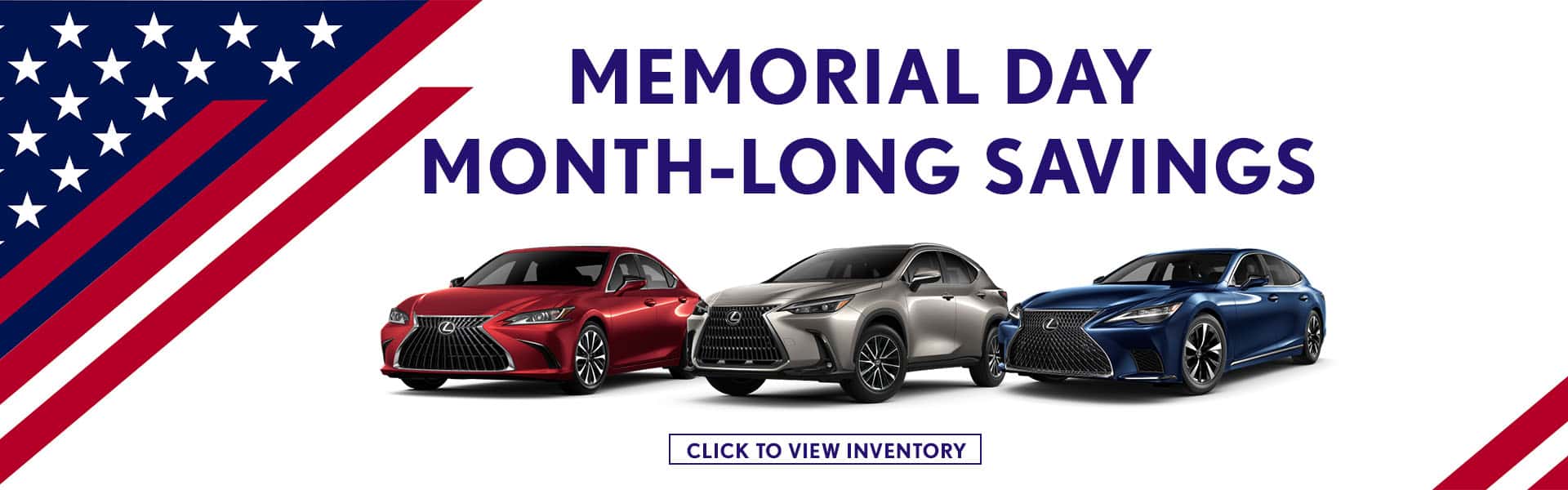 Lexus Memorial Day Offers