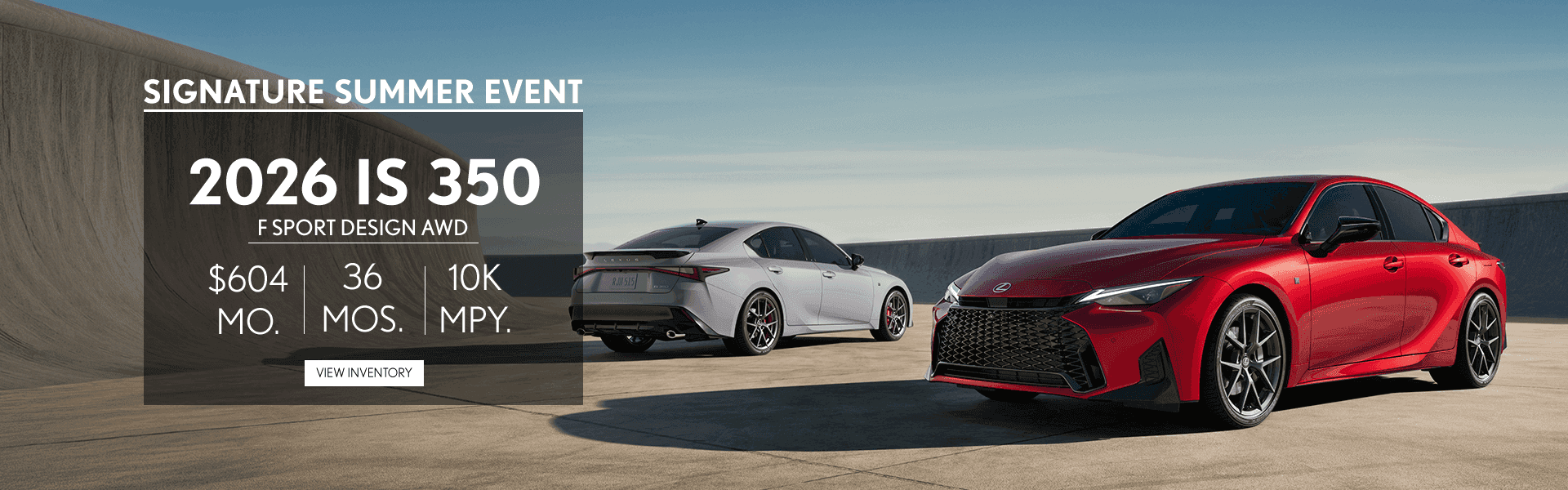 IS 350 FSport Offer