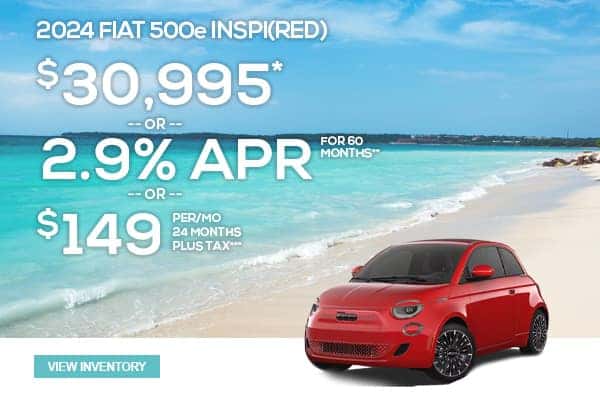 2024 FIAT 500e INSPI(RED) 