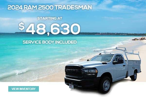 2024 RAM 2500 Tradesman w/Commercial Service Body 