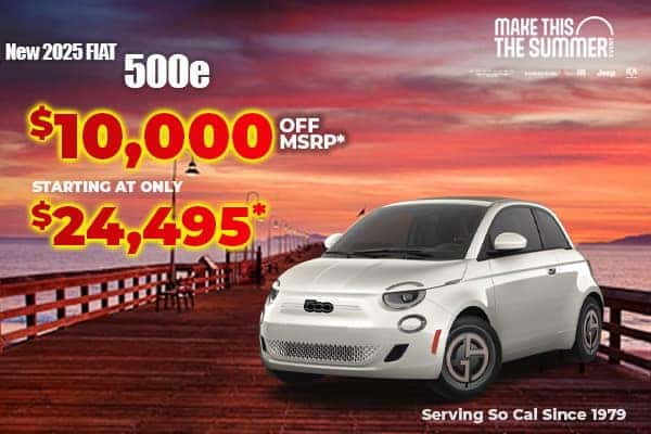 New 2025 FIAT 500e