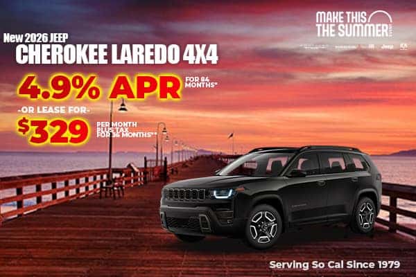 New 2026 Jeep CHEROKEE Laredo 4X4 