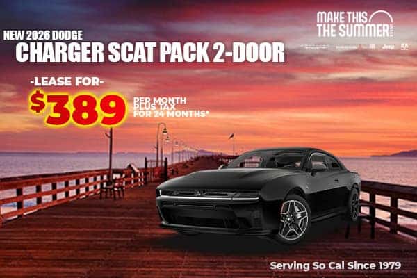 New 2026 Dodge CHARGER SCAT PACK 2-DOOR