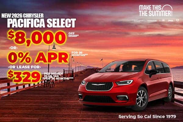 New 2026 Chrysler PACIFICA SELECT