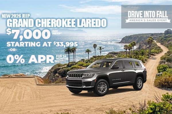 New 2026 Jeep GRAND CHEROKEE LAREDO 