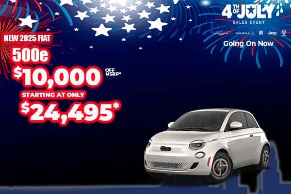 New 2025 FIAT 500e