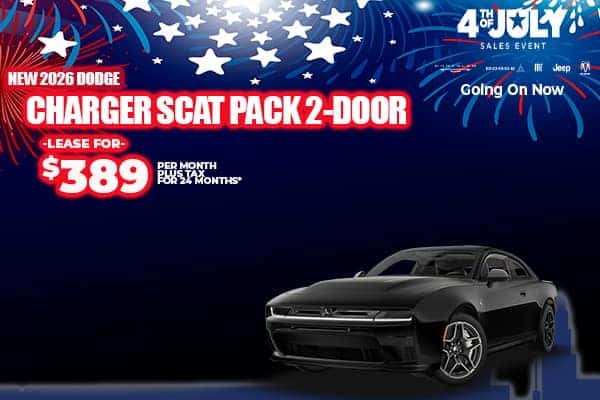 New 2026 Dodge CHARGER SCAT PACK 2-DOOR