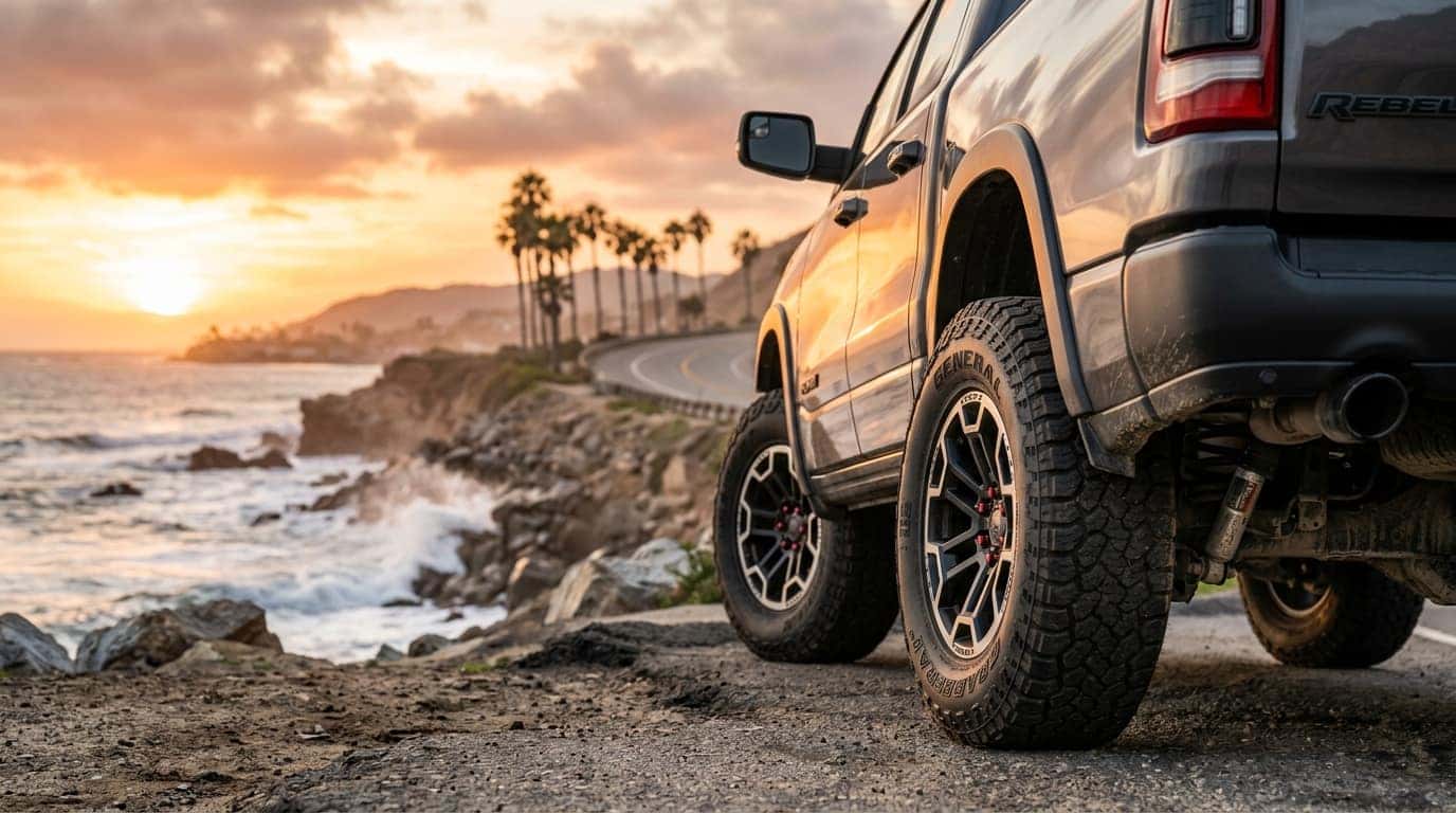 Maintaining Your Ram Truck Tires for Ventura County Roads