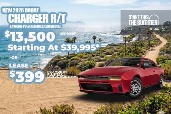 New 2026 Dodge CHARGER R/T 2-DOOR