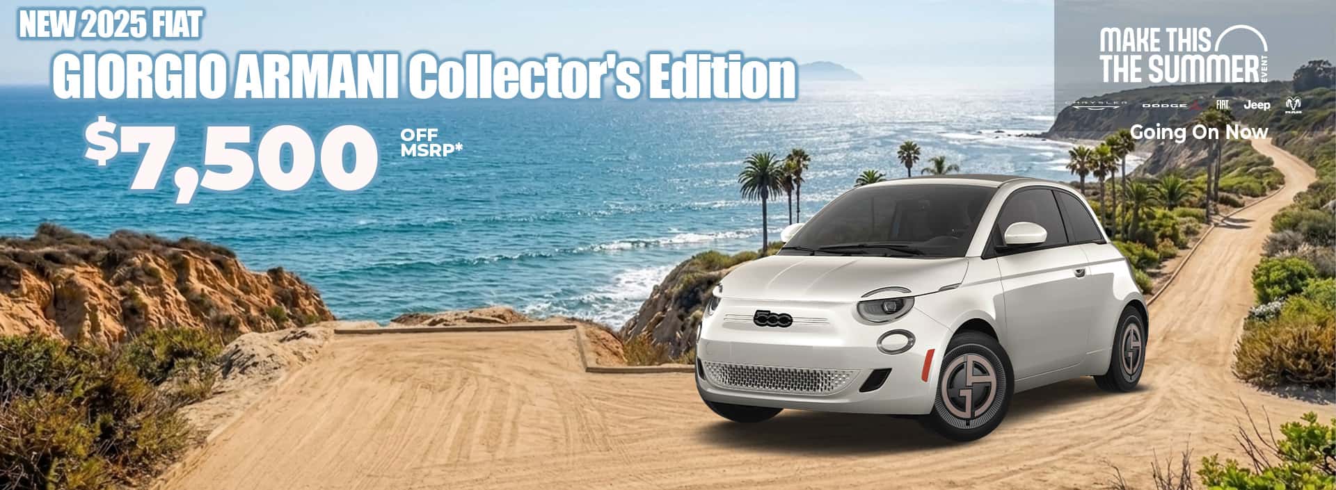 New 2025 FIAT GIORGIO ARMANI Collector's Edition $7,500 OFF MSRP*