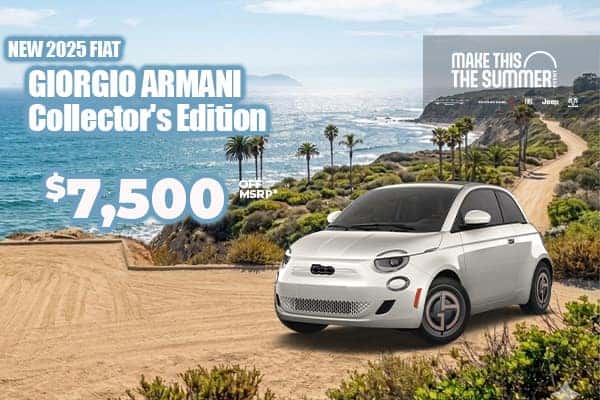 New 2025 FIAT 500e