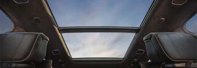 Class-Exclusive Available Tri-Pane Panoramic Sunroof