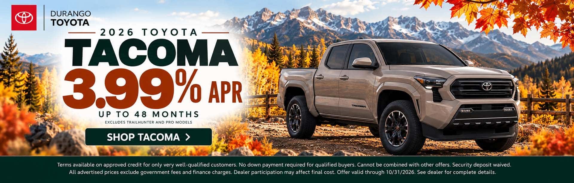 tacoma APR