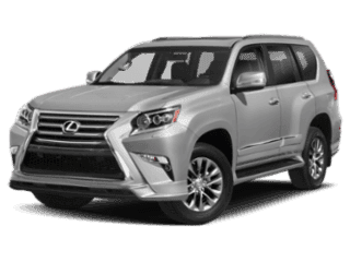 Angled view of the Lexus GX