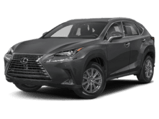 Angled view of the Lexus NX