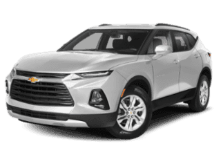 Angled view of the Chevrolet Blazer