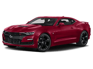 Angled view of the Chevrolet Camaro