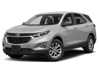 Angled view of the Chevrolet Equinox