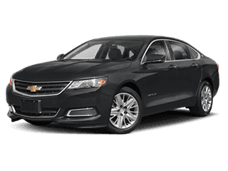 Angled view of the Chevrolet Impala