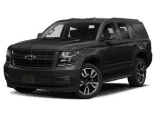 Angled view of the Chevrolet Tahoe