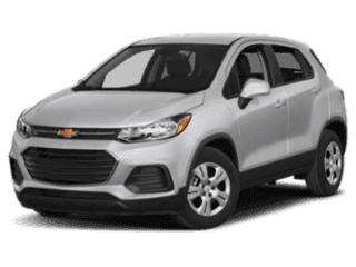 Angled view of the Chevrolet Trax