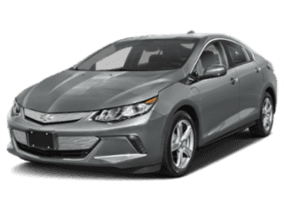 Angled view of the Chevrolet Volt