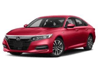 Angled view of the Honda Accord Hybrid