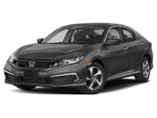 Angled view of the Honda Civic