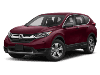 Angled view of the Honda CR-V
