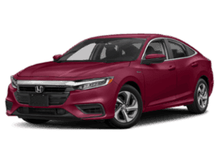 Angled view of the Honda Insight