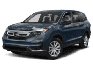 Angled view of the Honda Pilot