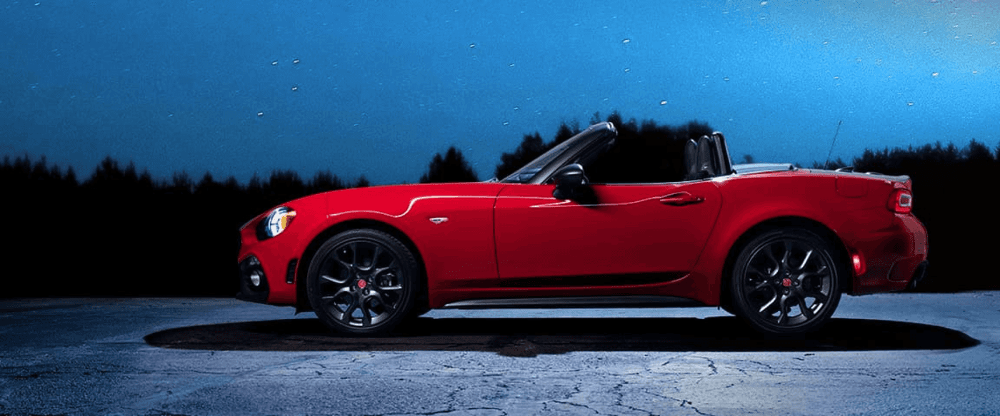 Fiat Spider rojo