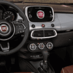 interior of FIAT 500x