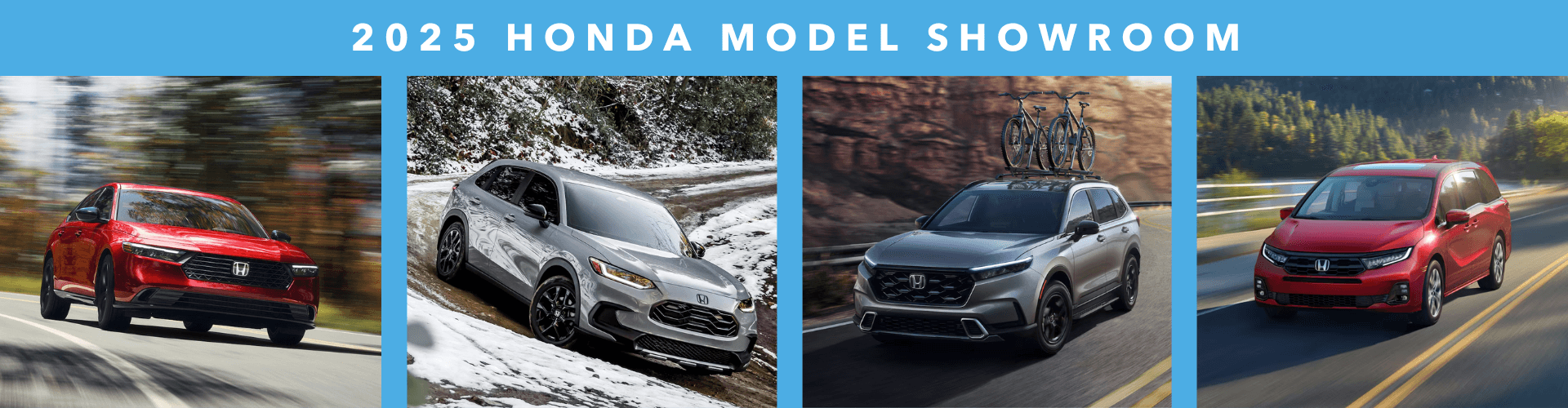 2025 Honda Model showroom