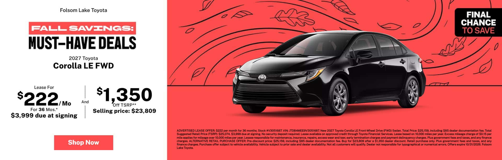 Corolla LE
