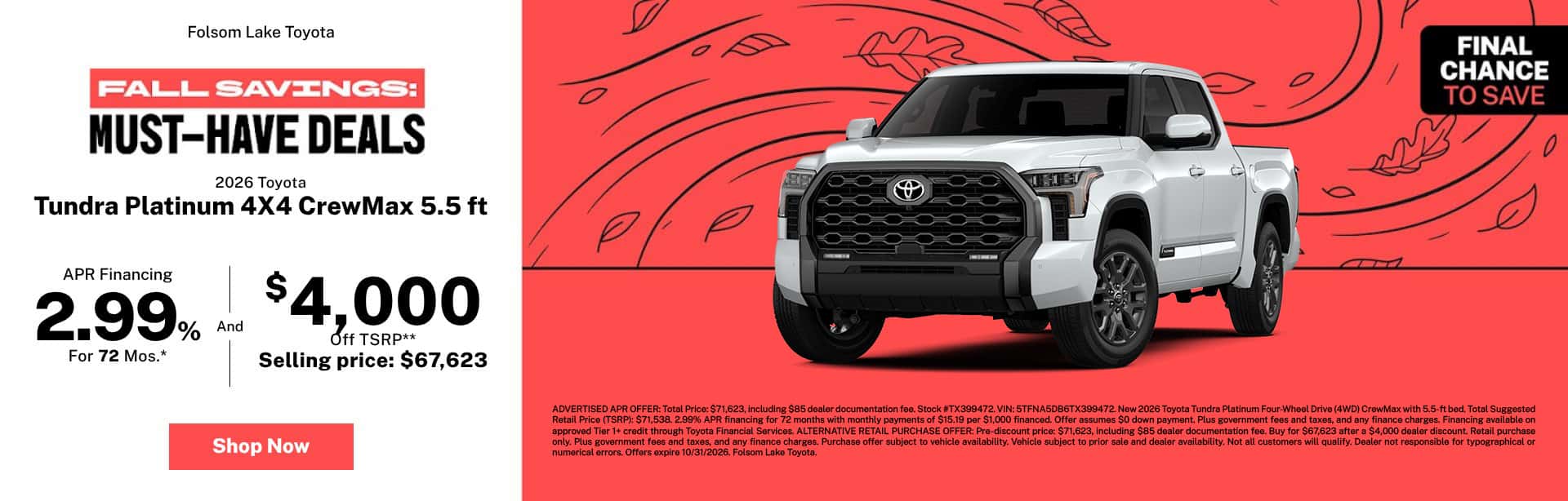 Tundra Platinum