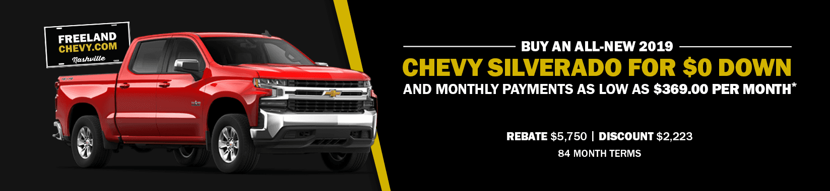 chevy silverado 2019 monthly payment