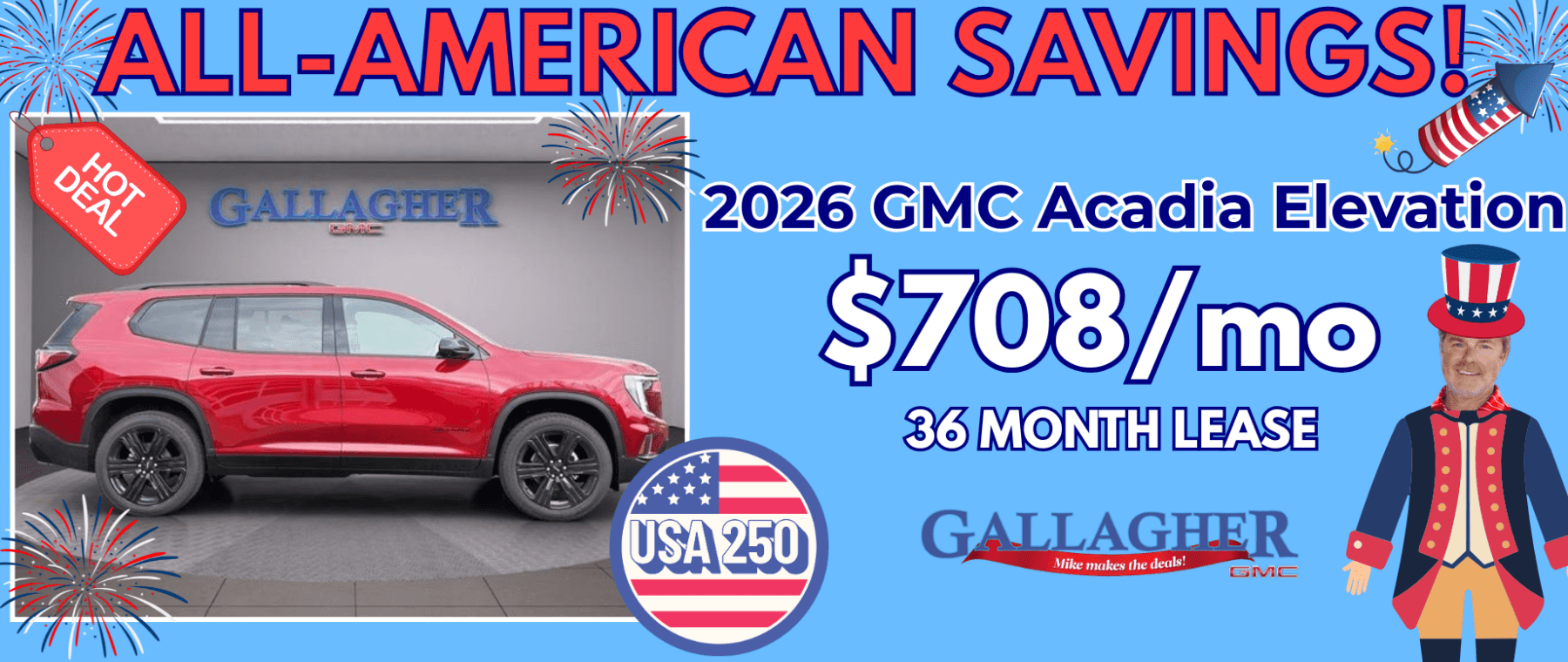 2026 GMC Acadia Elevation