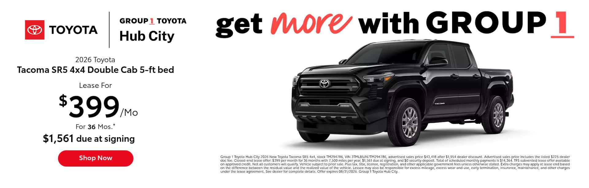 Tacoma SR5