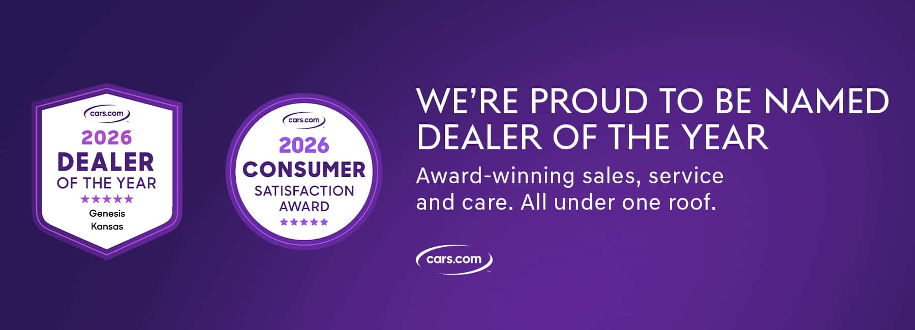 Genesis of Kansas City Named a Cars.com Dealer of the Year and 2026 Consumer Satisfaction Winner