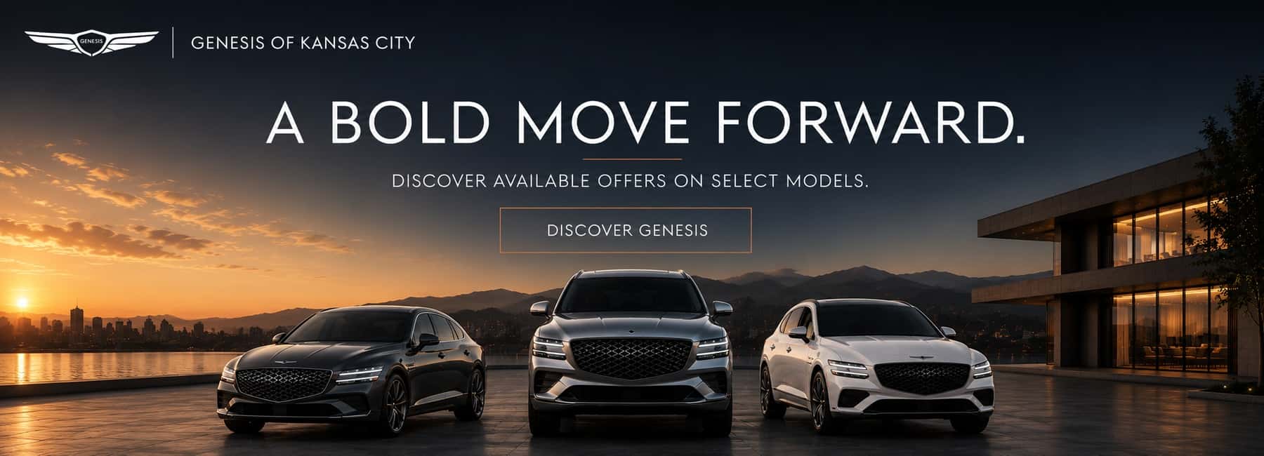 Special Offer only from Genesis of Kansas City all month long.