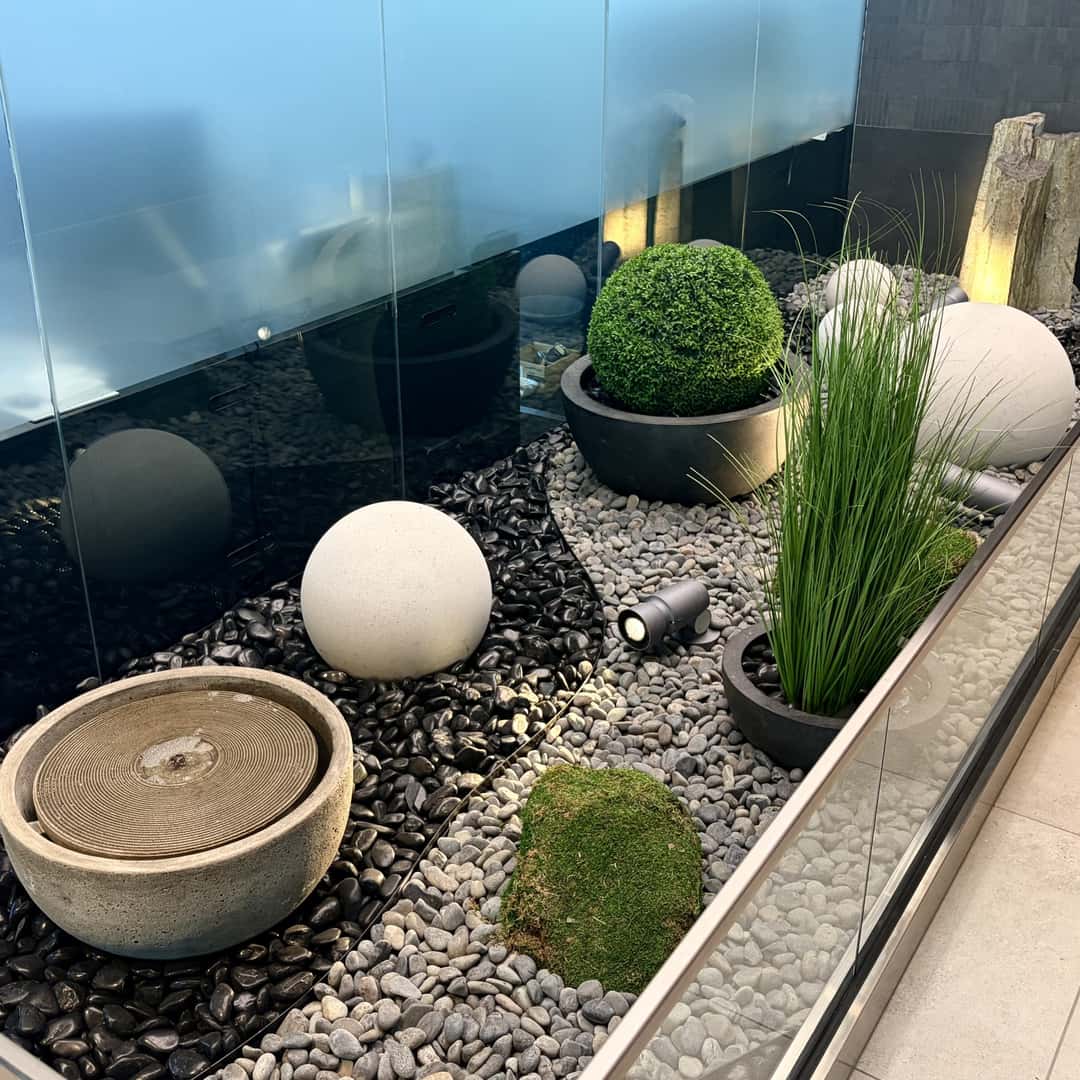 Zen Garden in Service Lounge at Genesis of Kansas City