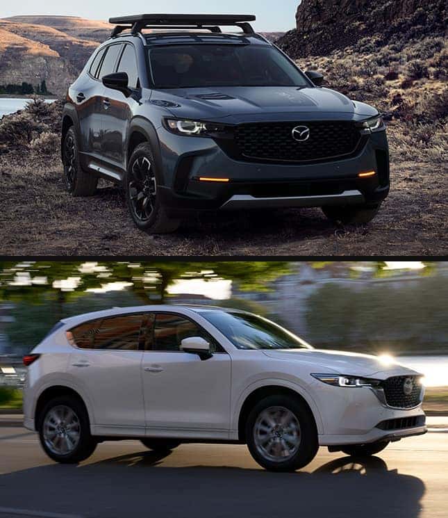 Compare 2024 Mazda Cx5 And Cx50 Lara Moselle