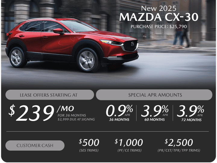 New 2025 MAZDA CX-30