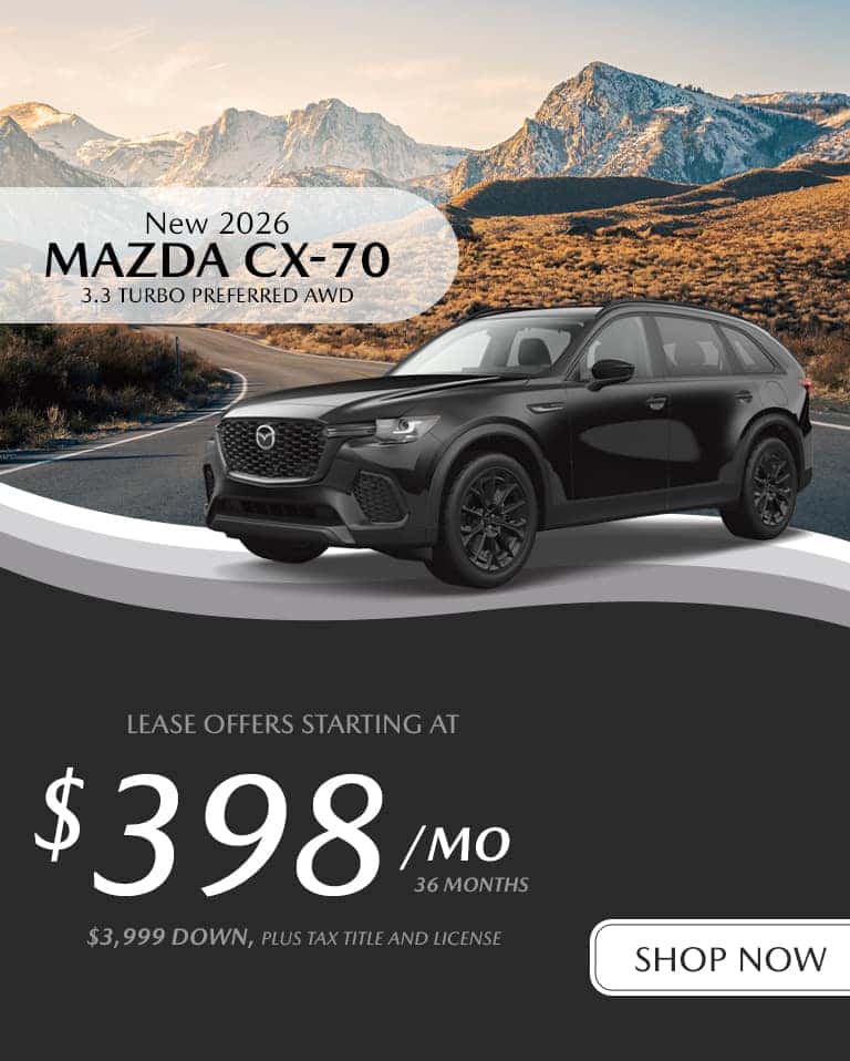New 2026 MAZDA CX-70